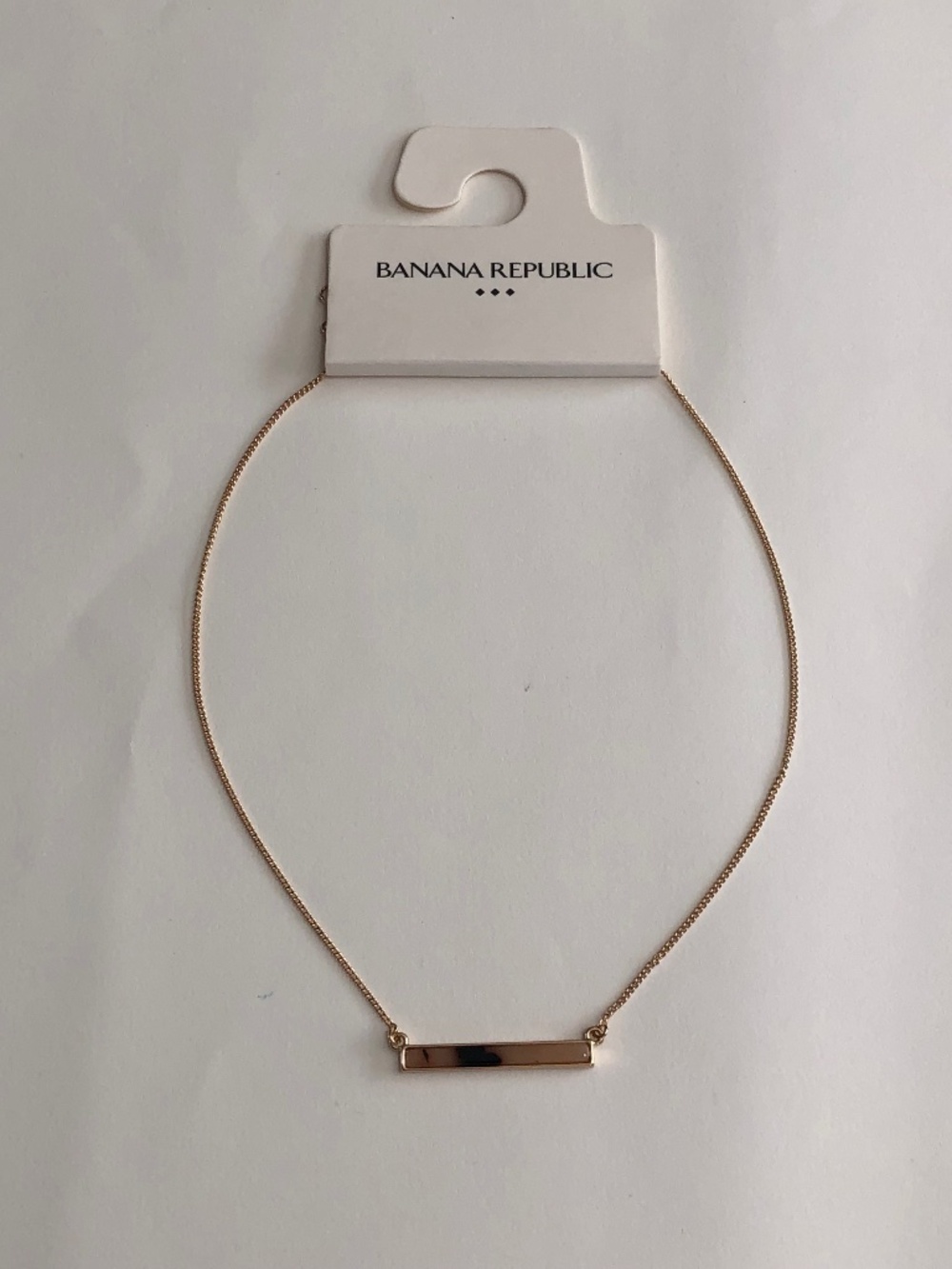 Banana Republic Bar Necklace
